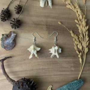 Boucles d'oreilles en os – Image 7